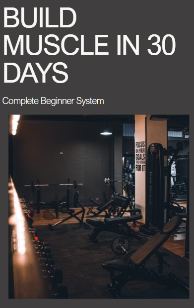 Build Muscle in 30 Days